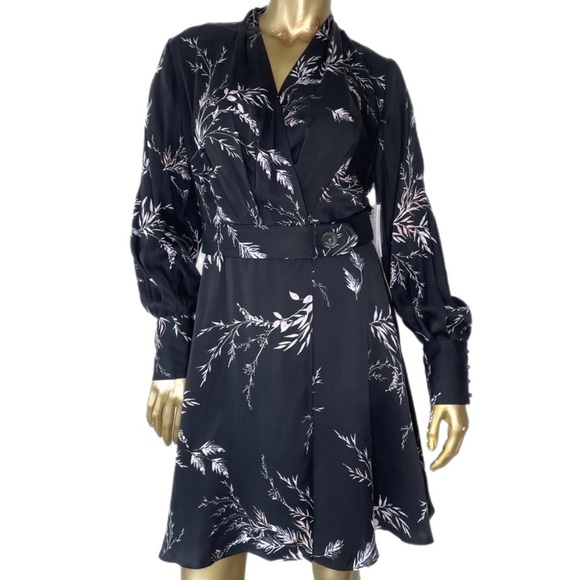 NWT Equipment Femme Fanetta Wrap Style Dress - Picture 5 of 14